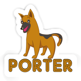 Hirtenhund Sticker Porter Image