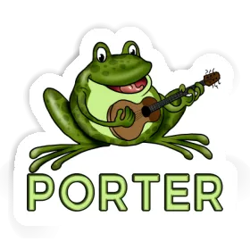 Porter Sticker Frog Image
