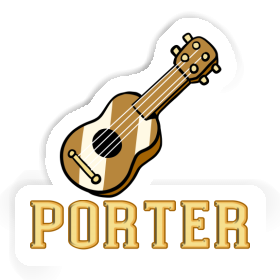 Guitare Autocollant Porter Image