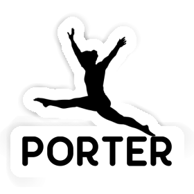 Sticker Porter Gymnastin Image