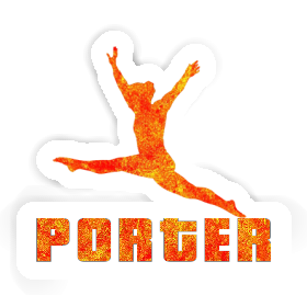 Gymnastin Sticker Porter Image