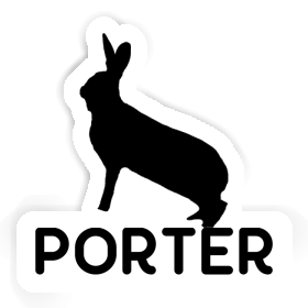 Sticker Porter Rabbit Image