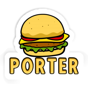 Porter Aufkleber Hamburger Image