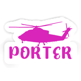 Sticker Porter Helikopter Image