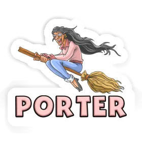 Sticker Witch Porter Image