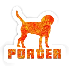 Hound Sticker Porter Image