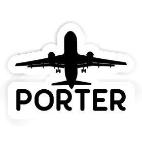 Jumbo-Jet Sticker Porter Image