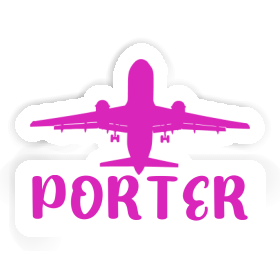Porter Sticker Jumbo-Jet Image