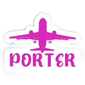 Sticker Porter Jumbo-Jet Image