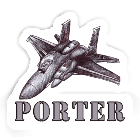 Flugzeug Sticker Porter Image