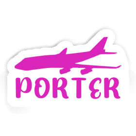 Porter Sticker Jumbo-Jet Image