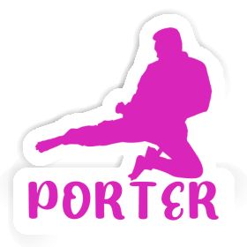 Porter Sticker Karateka Image