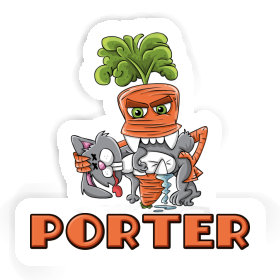 Sticker Monster-Karotte Porter Image