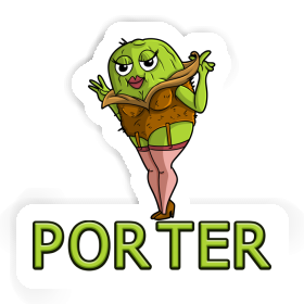 Autocollant Porter Kiwi Image