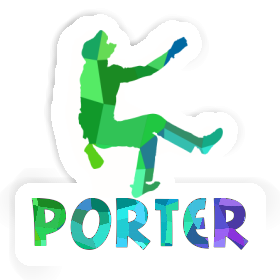 Kletterer Sticker Porter Image
