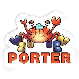 Autocollant Crabe Porter Image