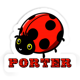 Ladybug Sticker Porter Image