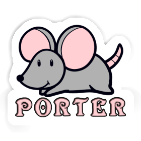 Aufkleber Maus Porter Image