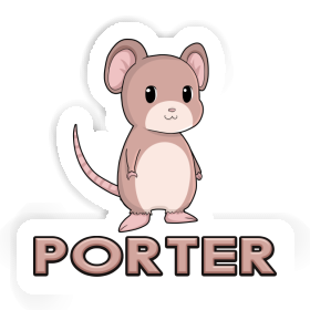 Souris Autocollant Porter Image