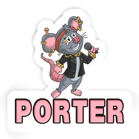 Sticker Porter Sängerin Image