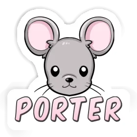 Porter Sticker Maus Image