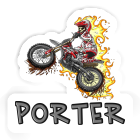 Porter Sticker Motocrosser Image