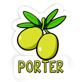 Sticker Porter Olive Image
