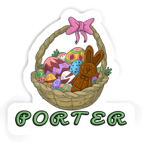 Sticker Porter Easter basket Image