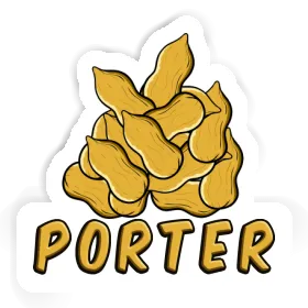 Porter Sticker Erdnuss Image