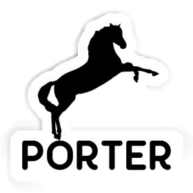 Porter Aufkleber Pferd Image