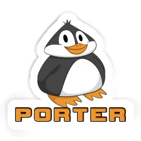 Porter Aufkleber Pinguin Image