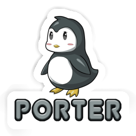 Aufkleber Pinguin Porter Image