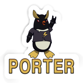 Porter Autocollant Pingouin Image