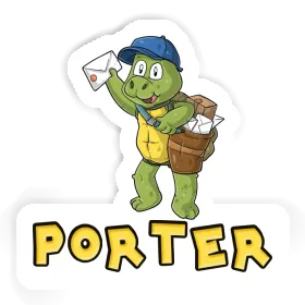 Pöstler Sticker Porter Image