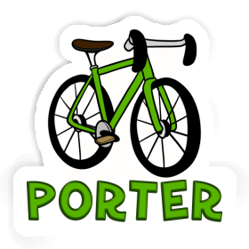 Sticker Racing Bicycle Porter Image