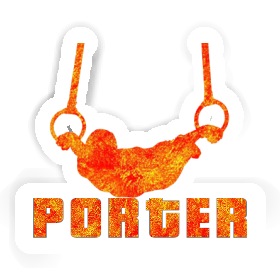 Sticker Ringturner Porter Image