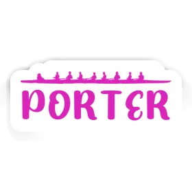 Ruderboot Sticker Porter Image