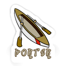 Porter Sticker Rowboat Image