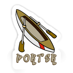 Ruderboot Sticker Porter Image