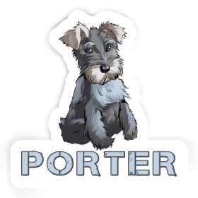 Autocollant Schnauzer Porter Image