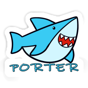 Autocollant Requin Porter Image