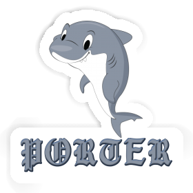 Sticker Porter Shark Image