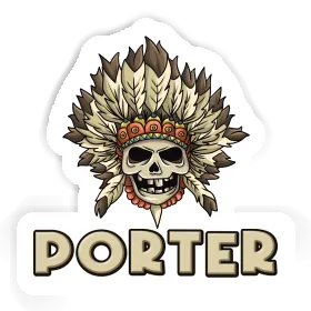 Totenkopf Sticker Porter Image