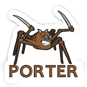 Spider Sticker Porter Image