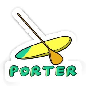 Porter Autocollant Stand Up Paddle Image