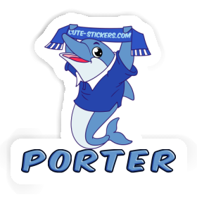 Sticker Porter Dolphin Image