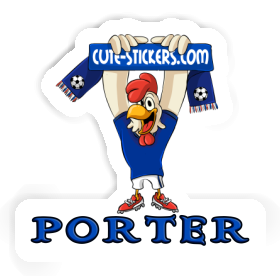 Porter Autocollant Coq Image