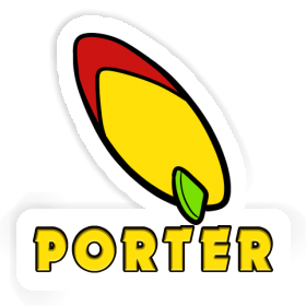 Sticker Porter Surfboard Image