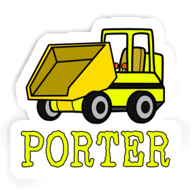 Sticker Porter Frontkipper Image