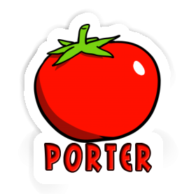 Tomate Aufkleber Porter Image